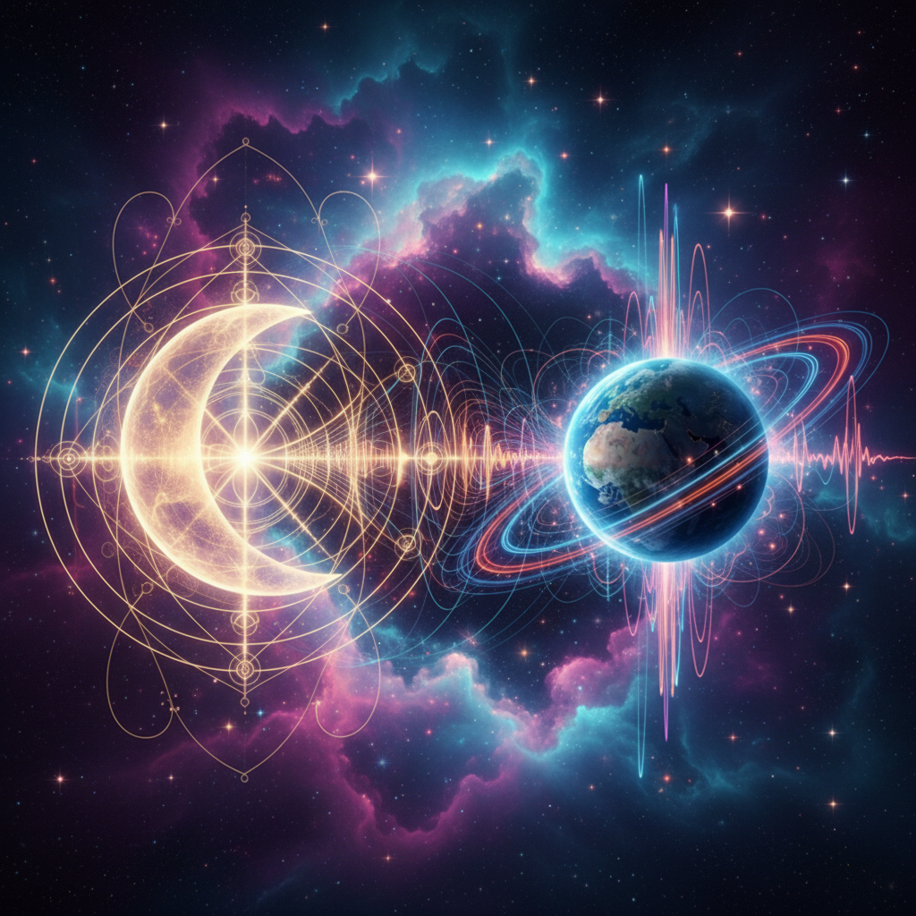 The relationship between lunar phases and Earth's electromagnetic field