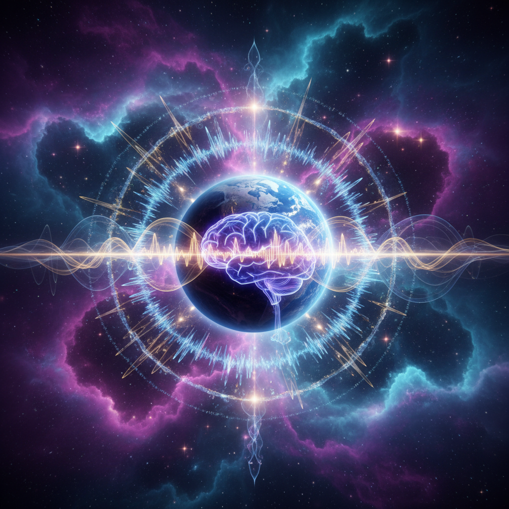 The relationship between Schumann resonance and theta brainwave states