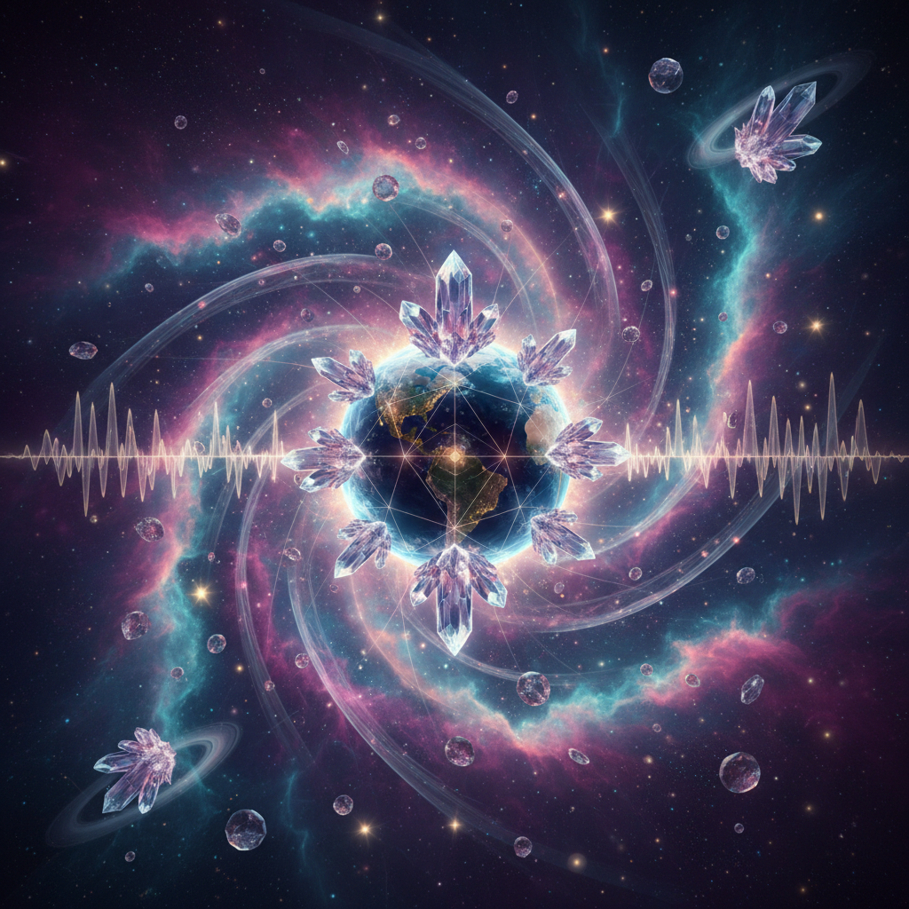 How crystal healing relates to Earth's electromagnetic frequencies